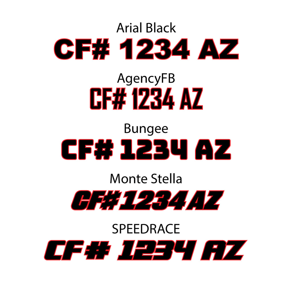 Custom CF Numbers